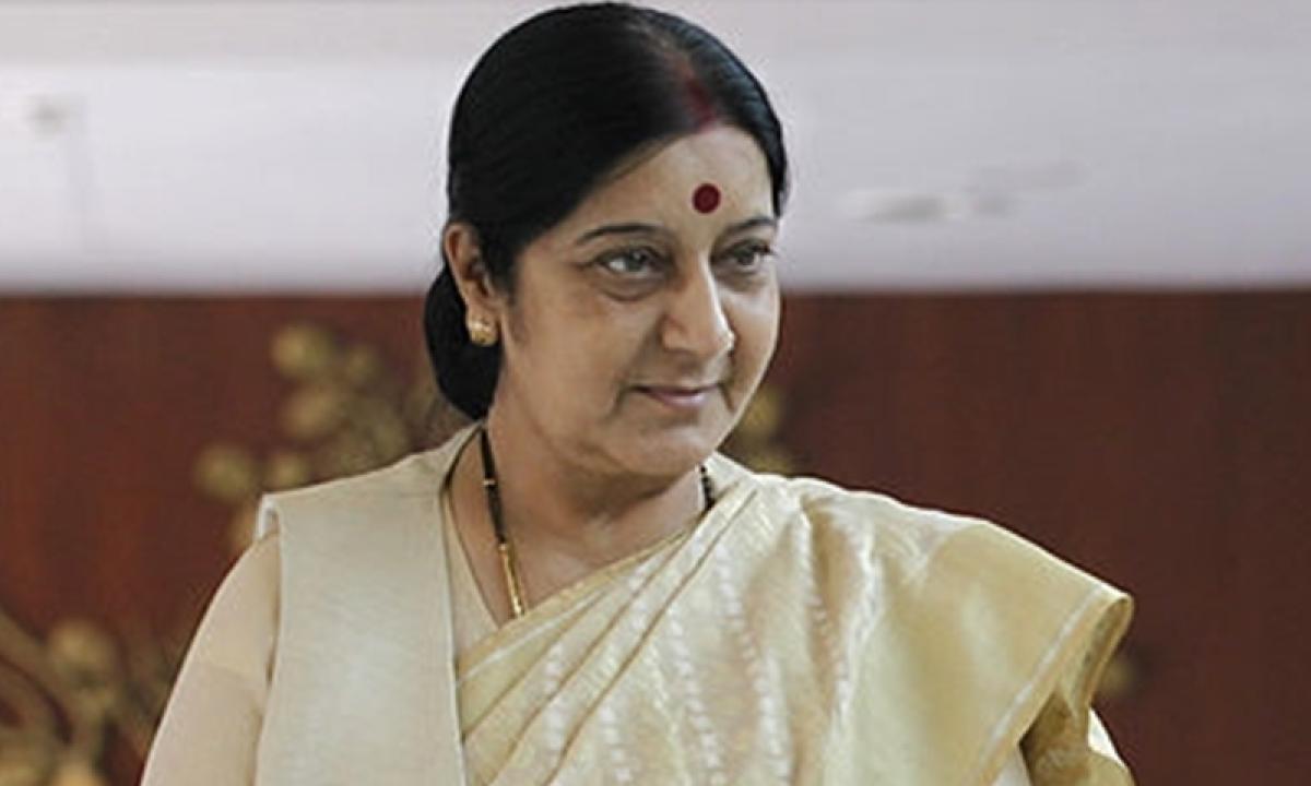 Sushma Swaraj assures safety of Indians in US